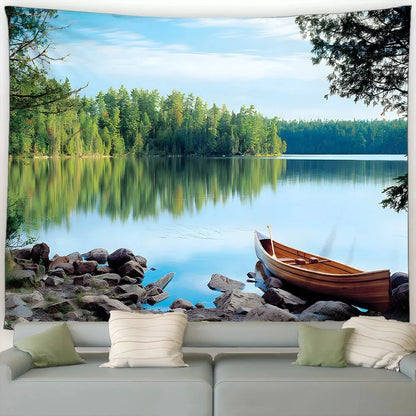 Rural Nature/Forest Landscape Tapestry