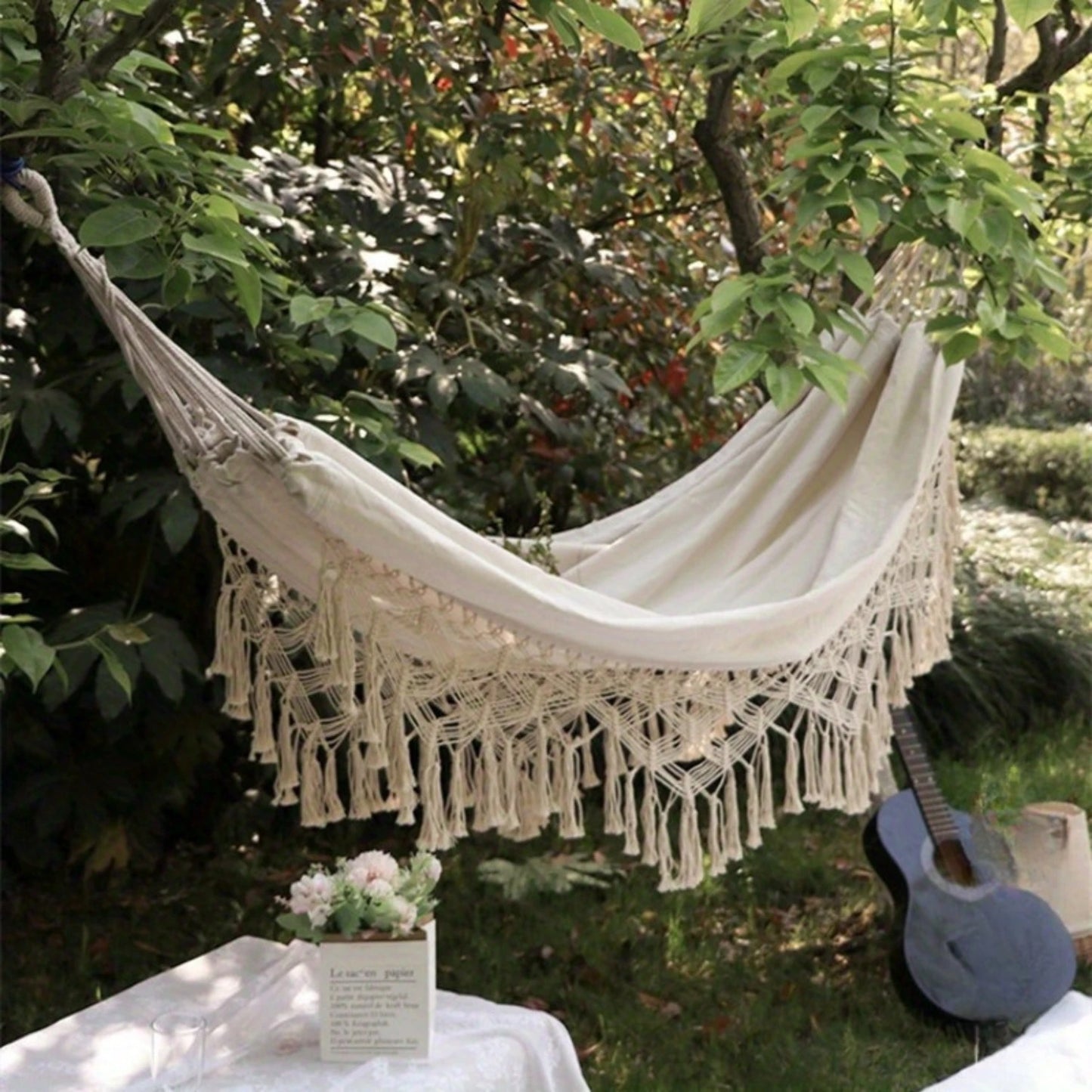 Camping Tassel Hammock