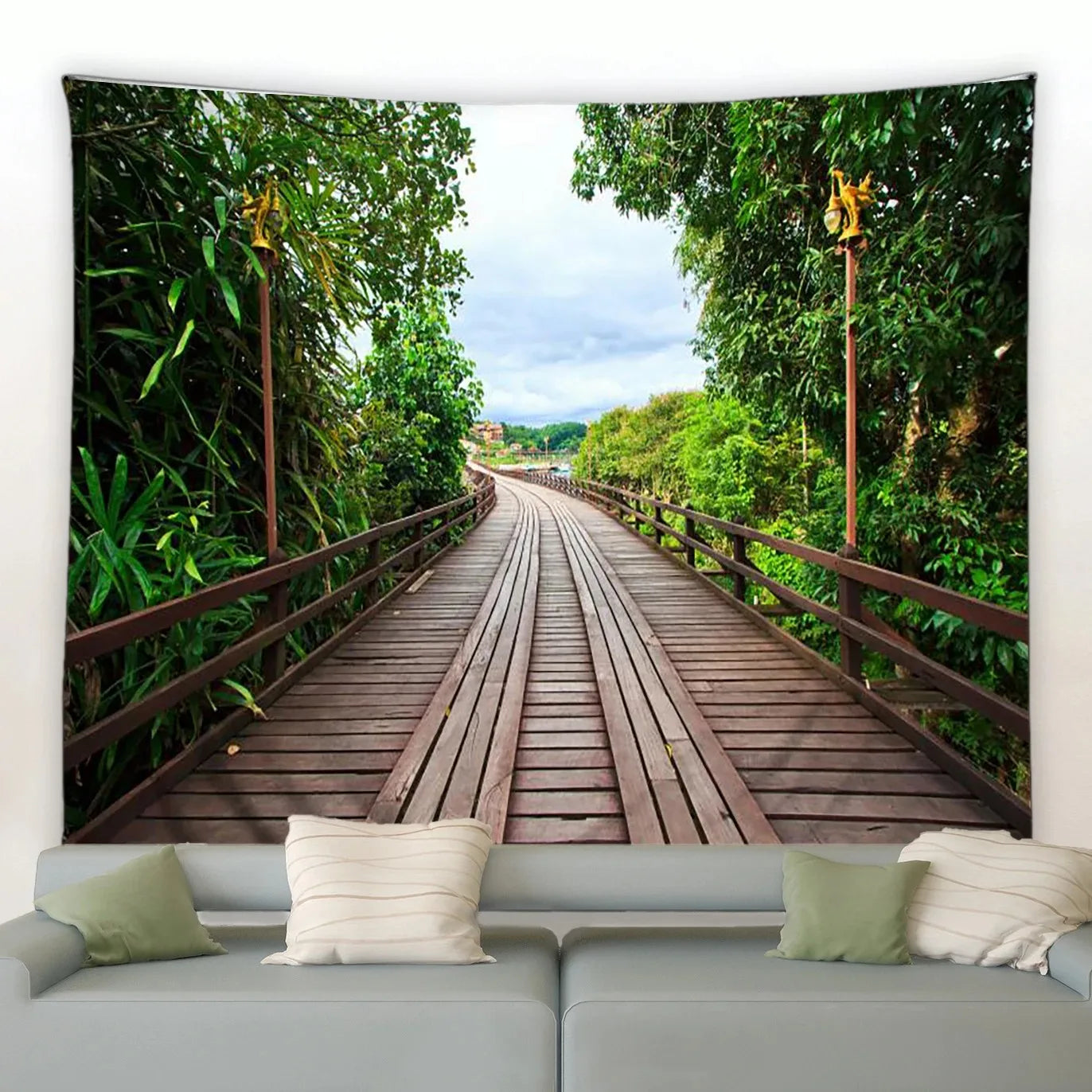 Rural Nature/Forest Landscape Tapestry