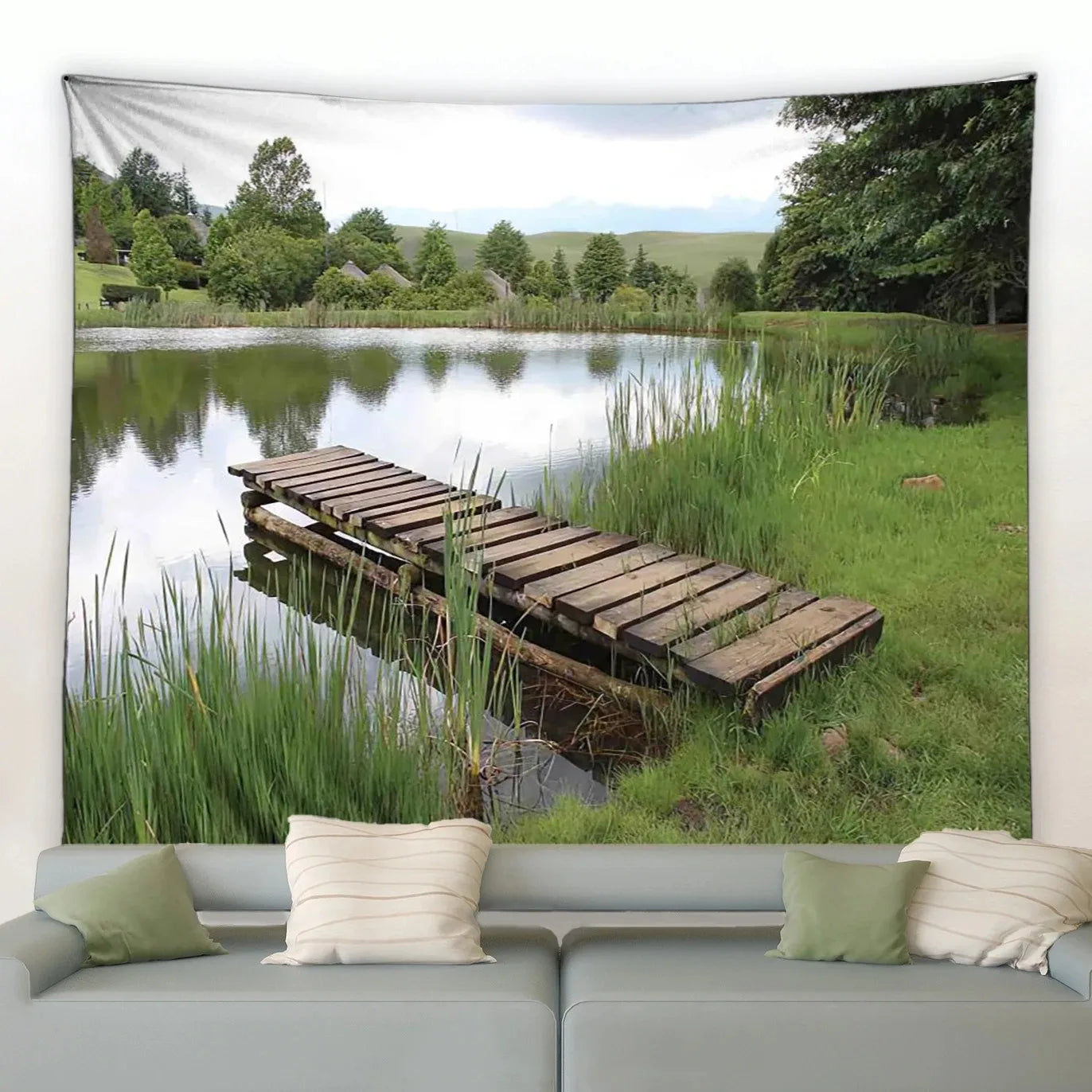 Rural Nature/Forest Landscape Tapestry