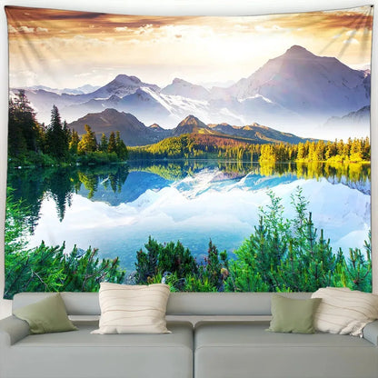 Rural Nature/Forest Landscape Tapestry