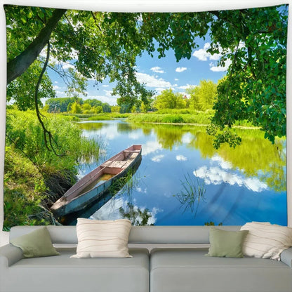Rural Nature/Forest Landscape Tapestry