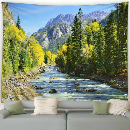 Rural Nature/Forest Landscape Tapestry