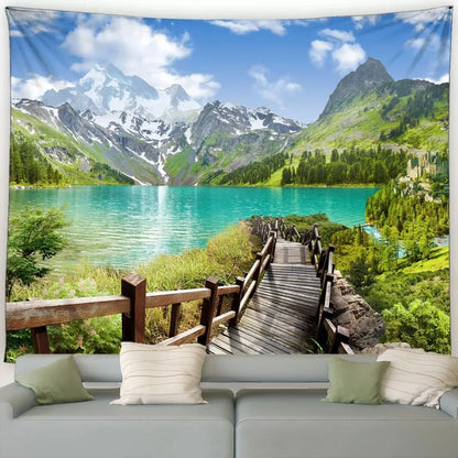 Rural Nature/Forest Landscape Tapestry