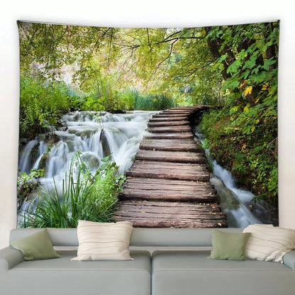 Rural Nature/Forest Landscape Tapestry